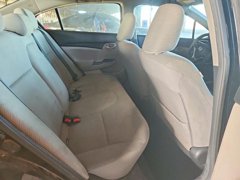 Photo 10 from auction – 2013 HONDA CIVIC LX with VIN 19XFB2F58DE212337