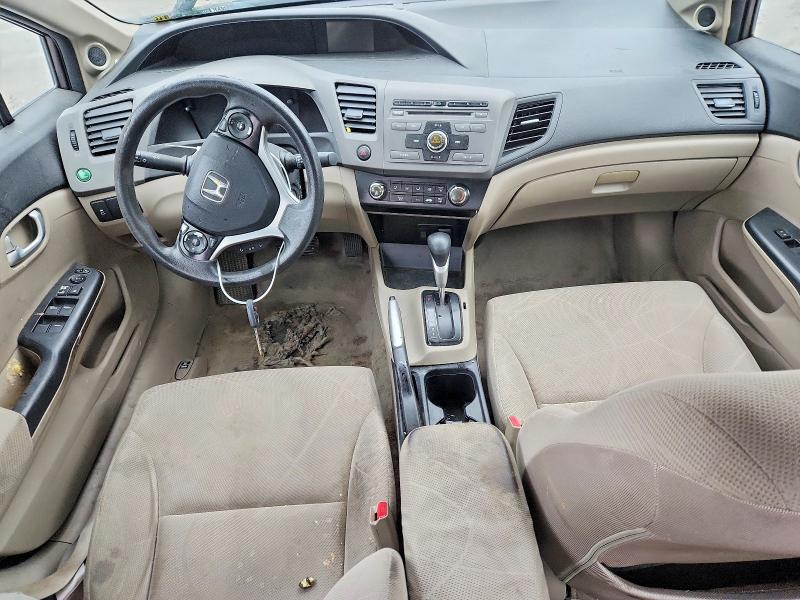 Photo 8 from auction – 2012 HONDA CIVIC EX with VIN 19XFB2F80CE004378