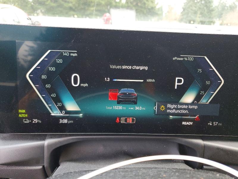 Photo 9 from auction – 2023 BMW I4 EDRIVE with VIN WBY73AW07PFP73430