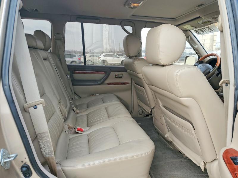 Photo 11 from auction – 2000 LEXUS LX 470 with VIN JT6HT00W3Y0124376