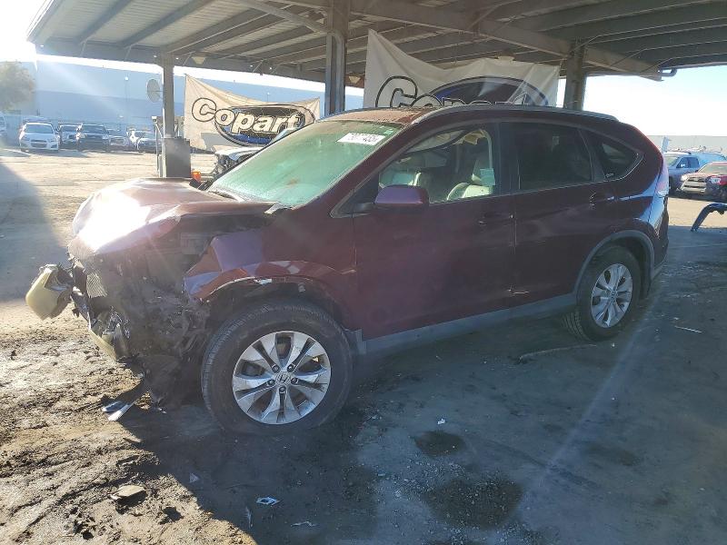 HONDA CR-V EXL 2012 with VIN 5J6RM3H78CL003403 - Photo from auction