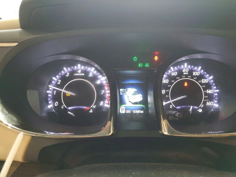 Photo 9 from auction – 2013 TOYOTA AVALON BAS with VIN 4T1BK1EB2DU022109