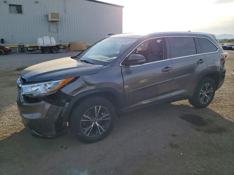 TOYOTA HIGHLANDER 2016 مع رقم تعريف المركبة 5TDKKRFH7GS506436 - صورة من المزاد