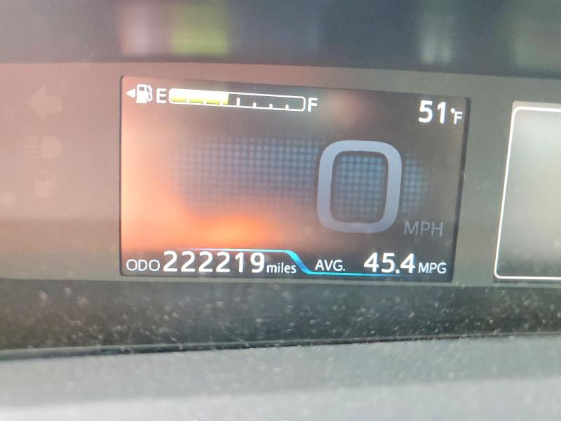 Photo 9 from auction – 2019 TOYOTA PRIUS with VIN JTDKARFU3K3081727