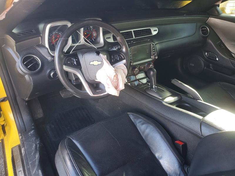 Photo 8 from auction – 2013 CHEVROLET CAMARO with VIN 2G1FK1EJ6D9119039
