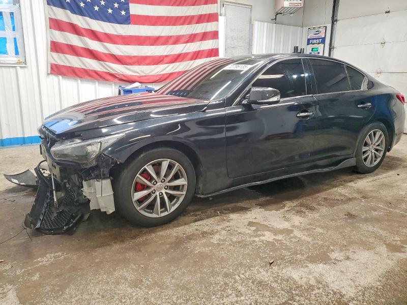 INFINITI Q50 BASE 2015 with VIN JN1BV7AP4FM352470 - Photo from auction