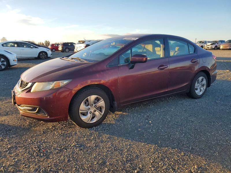 HONDA CIVIC 2014 with VIN 19XFB2F55EE207596 - Photo from auction