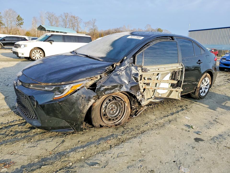 TOYOTA COROLLA 2022 with VIN 5YFEPMAE6NP363693 - Photo from auction