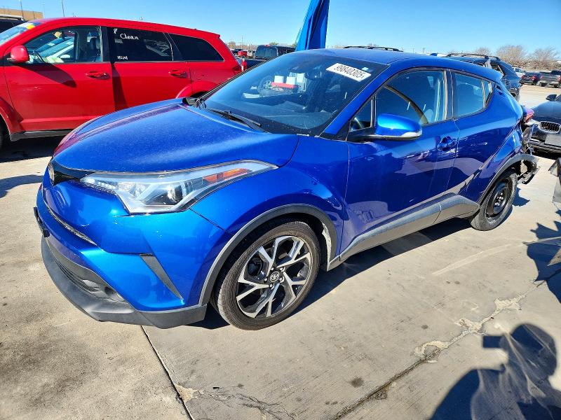 TOYOTA C-HR XLE 2018 with VIN NMTKHMBX5JR025993 - Photo from auction