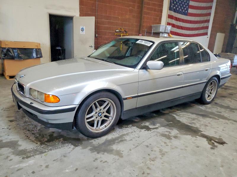 BMW 740 2000 with VIN WBAGG8344YDN75677 - Photo from auction
