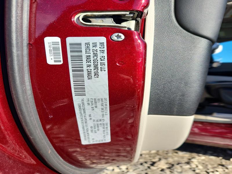 Photo 14 from auction – 2022 CHRYSLER PACIFICA with VIN 2C4RC1GG3NR210421