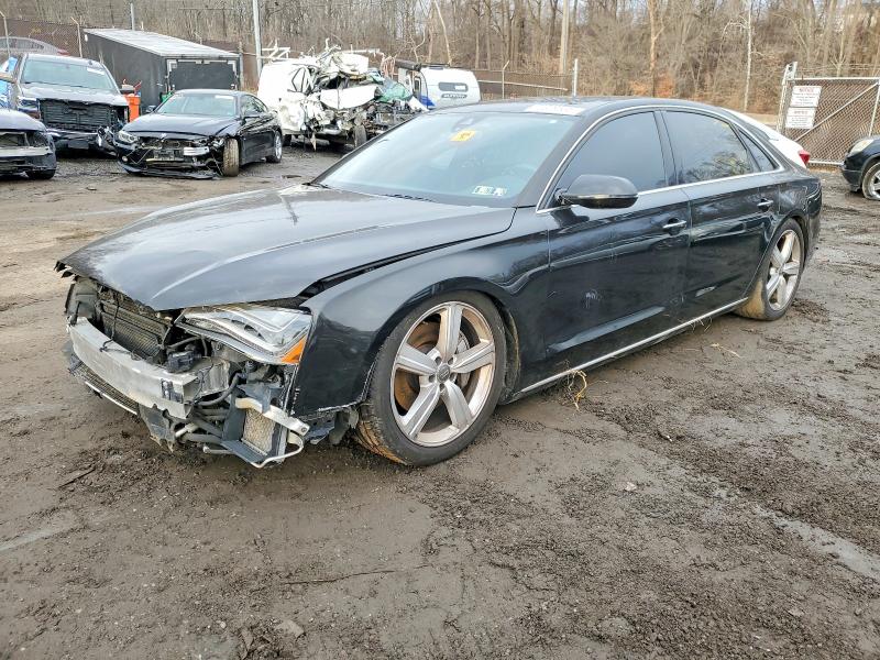 AUDI A8 L QUATT 2013 with VIN WAURGAFD1DN033355 - Photo from auction