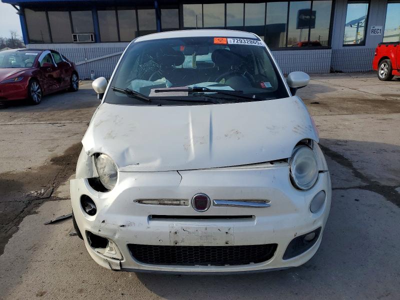 Photo 5 from auction – 2012 FIAT 500 with VIN 3C3CFFBR9CT366349