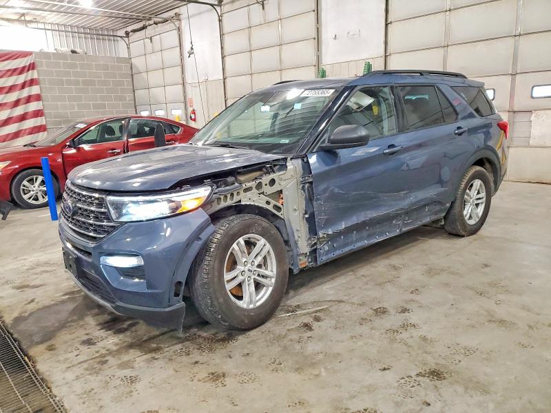 FORD EXPLORER 2021 with VIN 1FMSK8DHXMGC40117 - Photo from auction