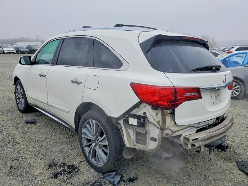 Photo 2 from auction – 2017 ACURA MDX TECHNO with VIN 5FRYD4H56HB021316