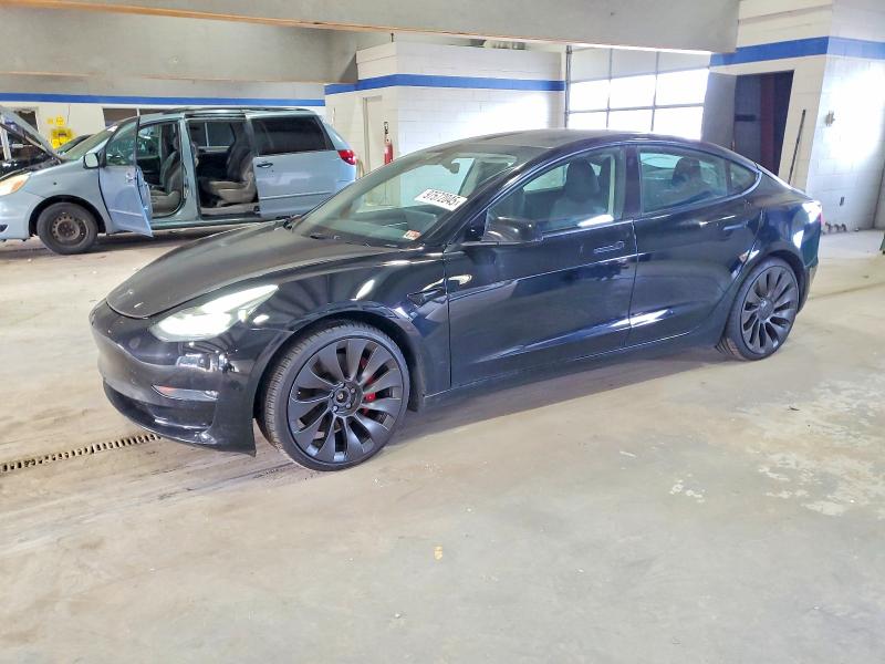 TESLA MODEL 3 2023 with VIN 5YJ3E1EC2PF516928 - Photo from auction