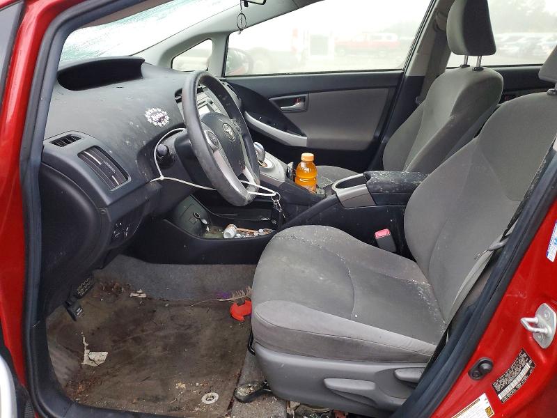 Photo 7 from auction – 2012 TOYOTA PRIUS with VIN JTDKN3DU7C5450499