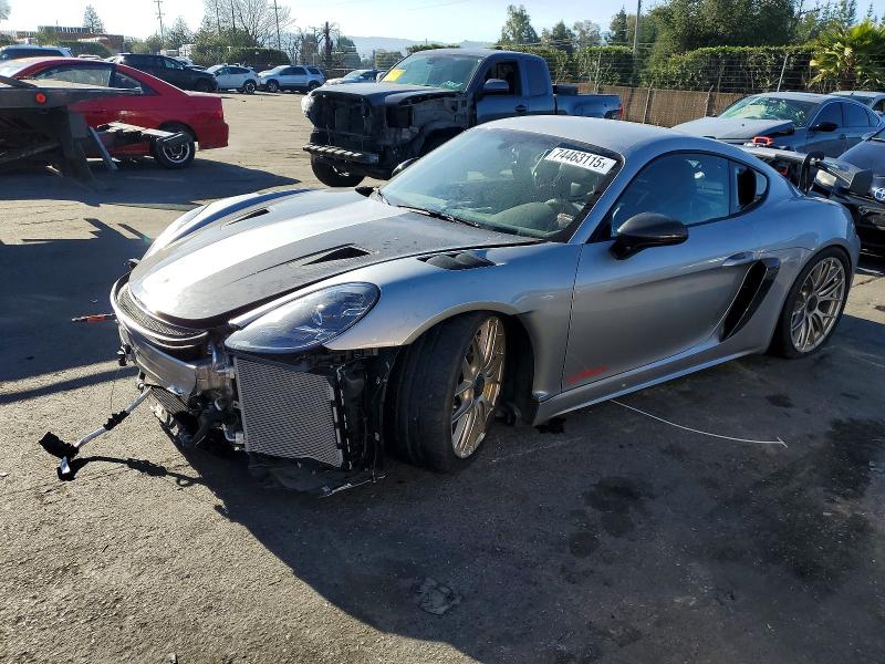 PORSCHE CAYMAN GT4 2024 with VIN WP0AE2A89RK274272 - Photo from auction