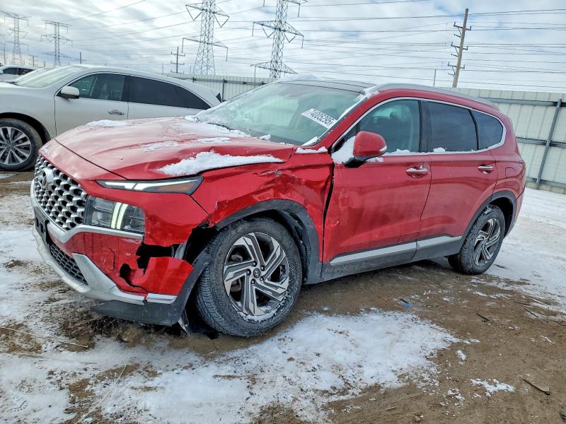 Photo 1 from auction – 2021 HYUNDAI SANTA FE S with VIN 5NMS3DAJ8MH355423
