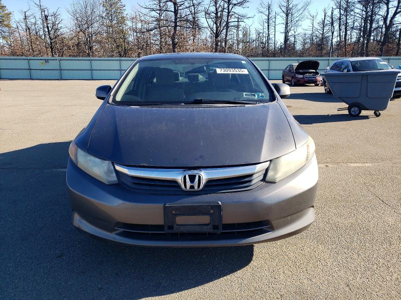 Photo 5 from auction – 2012 HONDA CIVIC with VIN 19XFB2F57CE372918