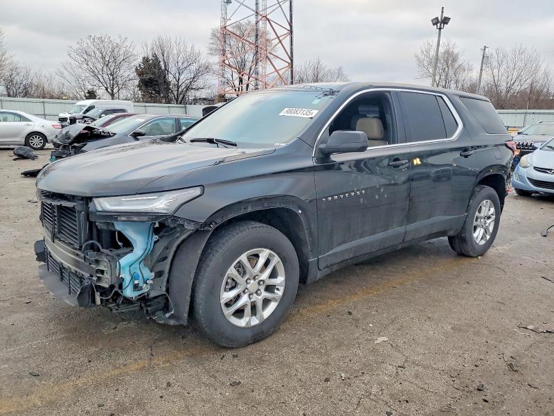 CHEVROLET TRAVERSE 2022 with VIN 1GNERFKW5NJ106856 - Photo from auction