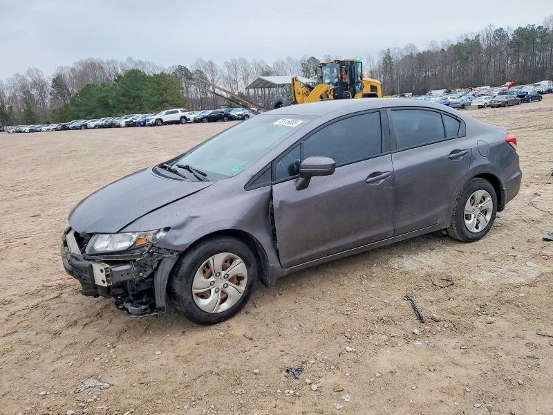 HONDA CIVIC LX 2015 with VIN 19XFB2E56FE017793 - Photo from auction