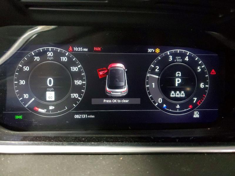 Photo 9 from auction – 2020 LAND ROVER RANGE ROVE with VIN SALZP2FX5LH075665