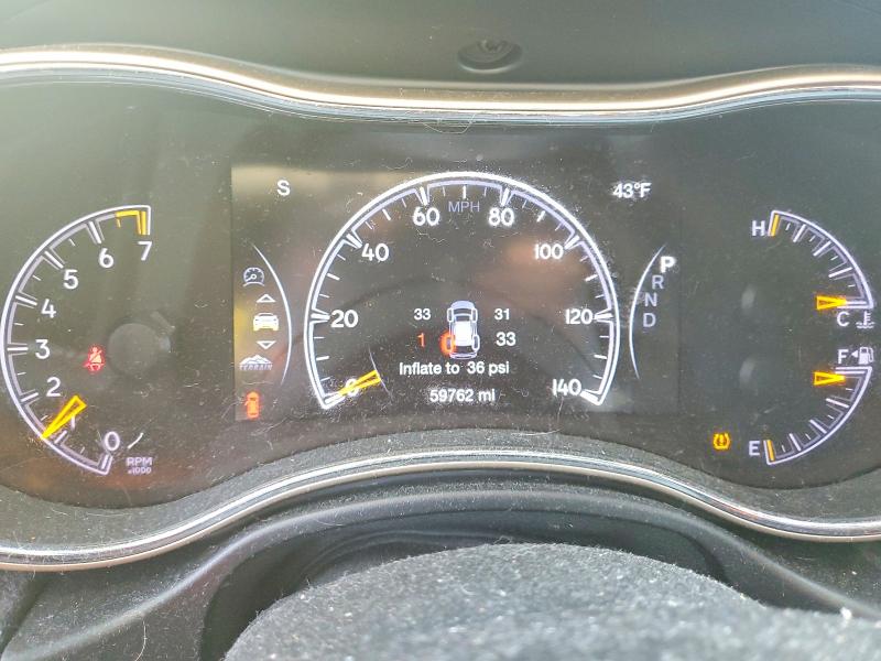 Photo 9 from auction – 2016 JEEP GRAND CHEROKEE with VIN 1C4RJFBG7GC448018