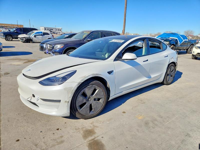 TESLA MODEL 3 2021 with VIN 5YJ3E1EA4MF063616 - Photo from auction