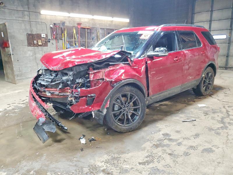 FORD EXPLORER X 2018 with VIN 1FM5K8D84JGB05644 - Photo from auction
