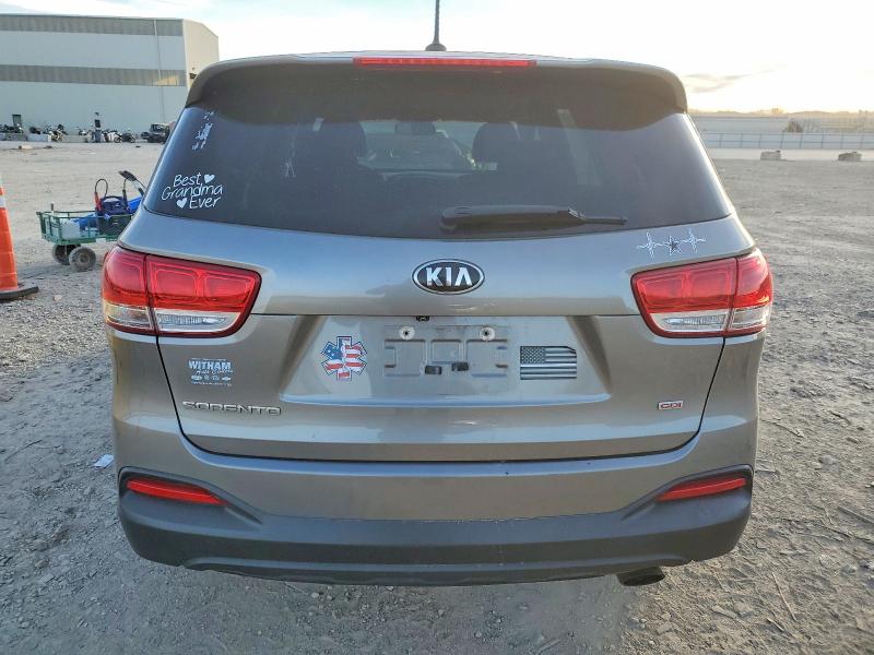 Photo 6 from auction – 2018 KIA SORENTO with VIN 5XYPG4A37JG407187