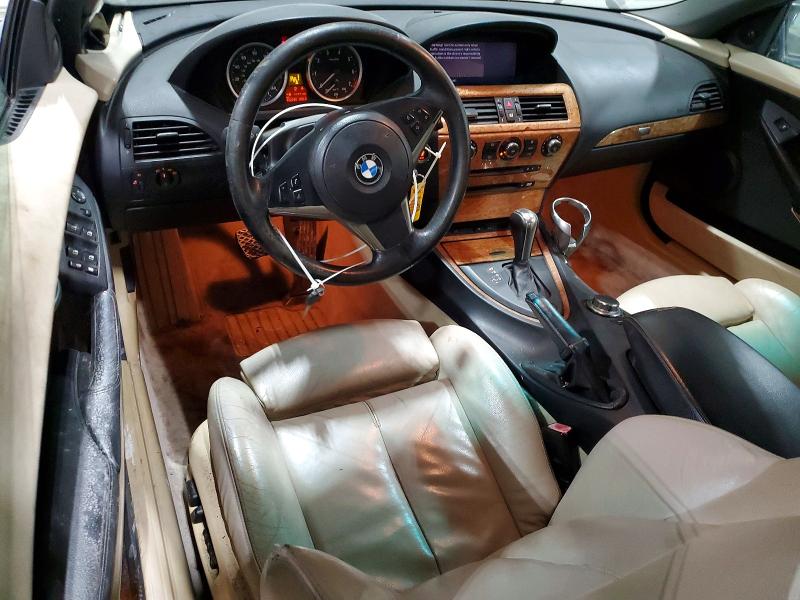 Photo 8 from auction – 2006 BMW 650 I with VIN WBAEK13416CN75474