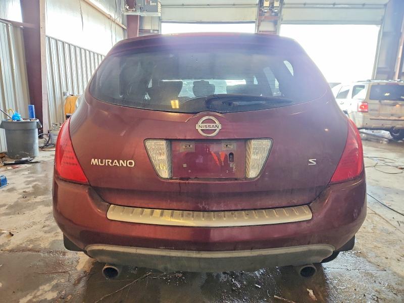 Photo 6 from auction – 2006 NISSAN MURANO with VIN JN8AZ08T96W407463