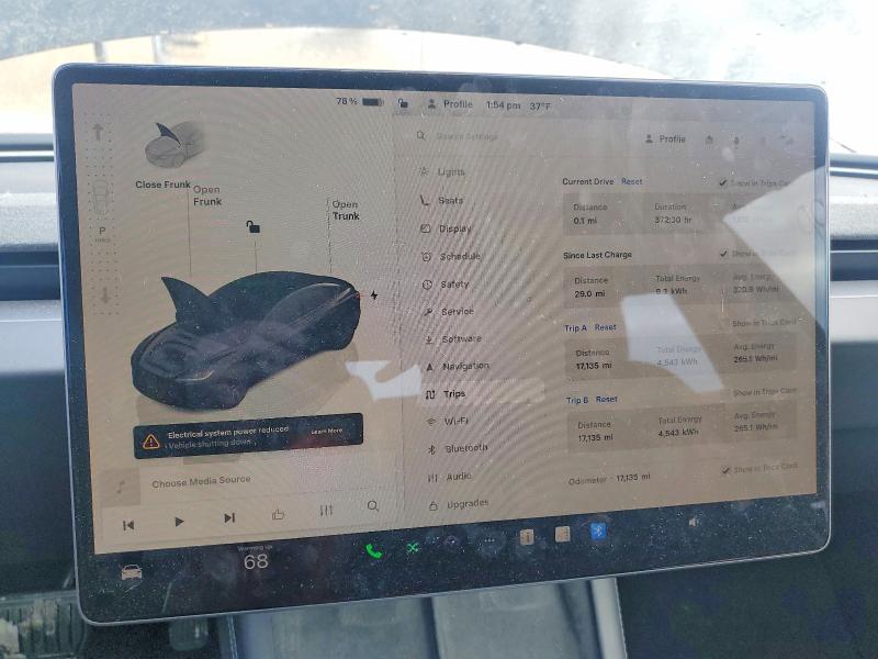 Photo 9 from auction – 2024 TESLA MODEL 3 with VIN 5YJ3E1EB8RF768211