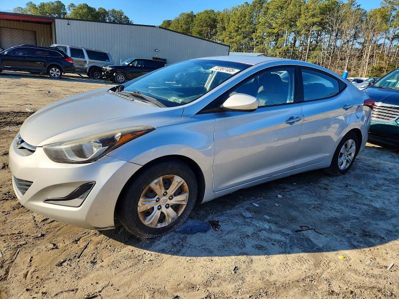 HYUNDAI ELANTRA 2016 with VIN 5NPDH4AE3GH750873 - Photo from auction