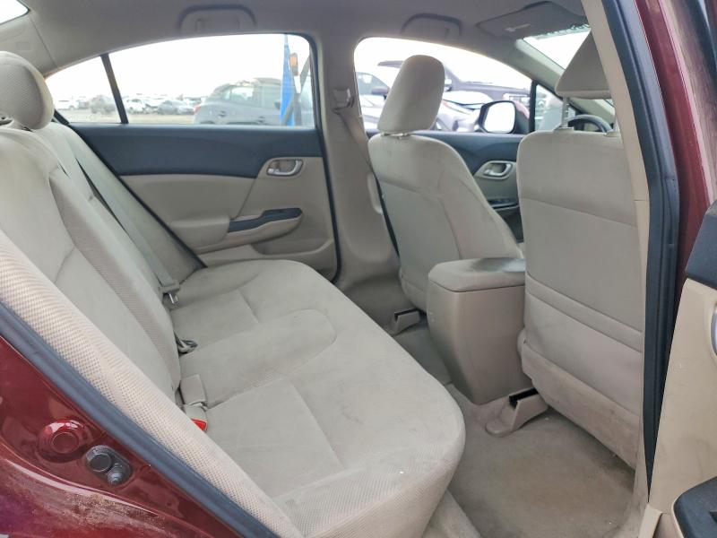 Photo 10 from auction – 2012 HONDA CIVIC LX with VIN 19XFB2F57CE038615