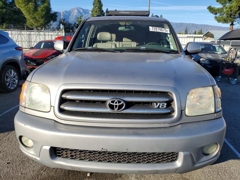 Photo 5 from auction – 2004 TOYOTA SEQUOIA LI with VIN 5TDBT48A74S220551