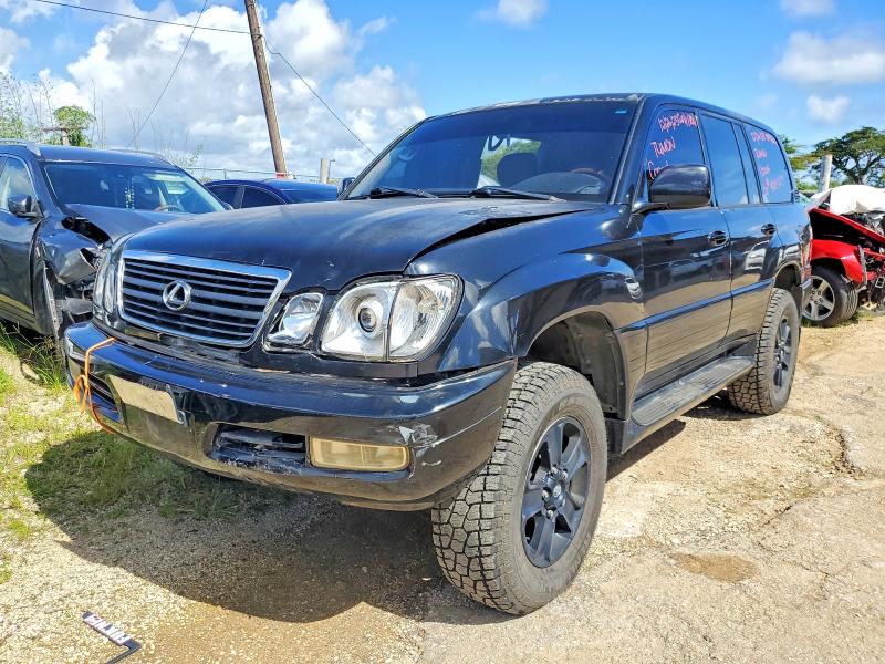 LEXUS LX 2001 with VIN JTJHT00W613501597 - Photo from auction