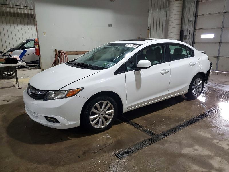 HONDA CIVIC EX 2012 with VIN 19XFB2F87CE312616 - Photo from auction