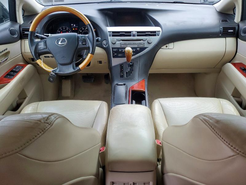 Photo 8 from auction – 2010 LEXUS RX 350 with VIN 2T2BK1BA9AC053944