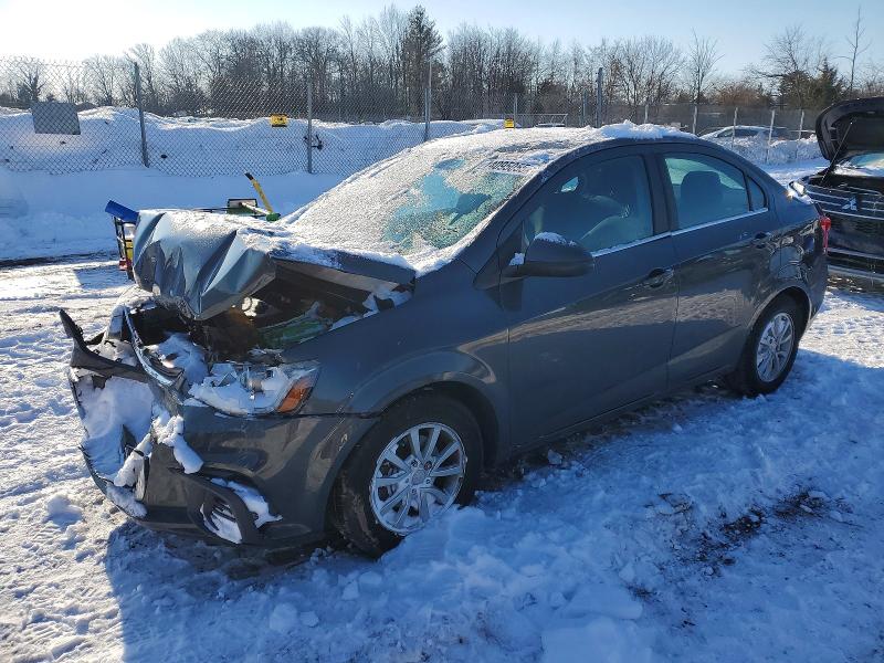 CHEVROLET SONIC 2017 with VIN 1G1JD5SH3H4128478 - Photo from auction