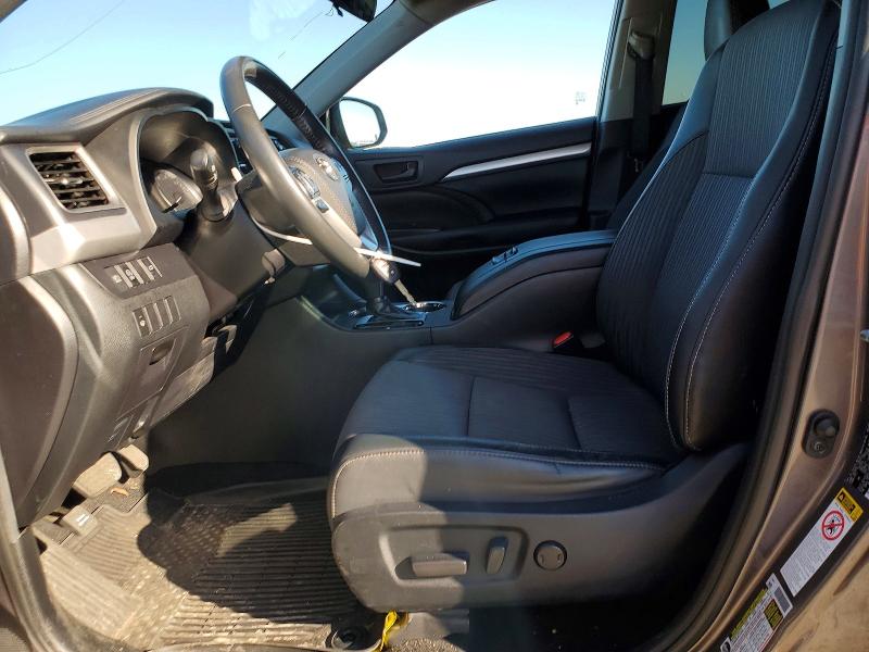Photo 7 from auction – 2019 TOYOTA HIGHLANDER with VIN 5TDZZRFH4KS367708