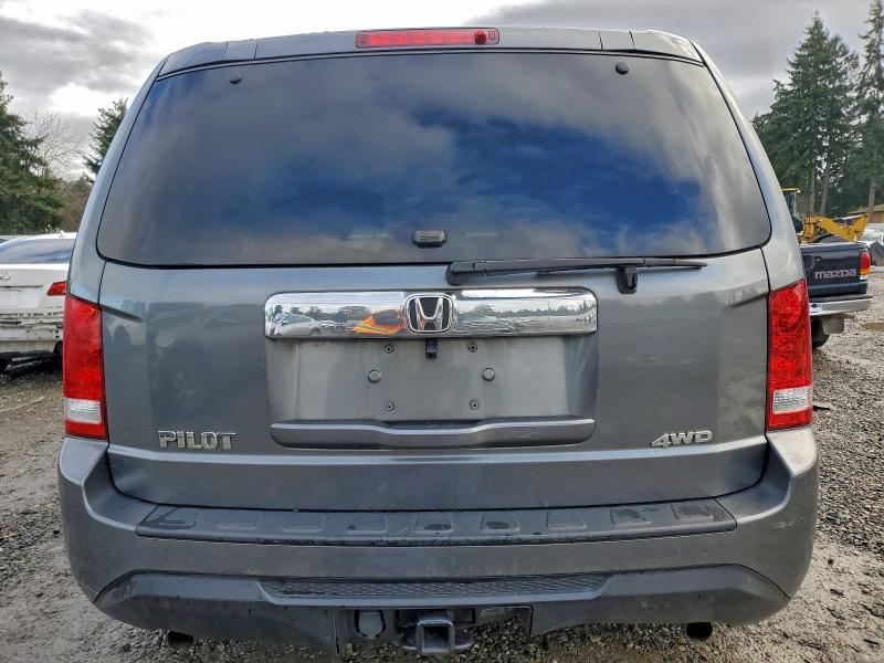 Photo 6 from auction – 2012 HONDA PILOT LX with VIN 5FNYF4H21CB014509