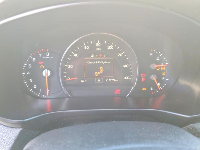 Photo 9 from auction – 2018 KIA SORENTO EX with VIN 5XYPH4A12JG404791