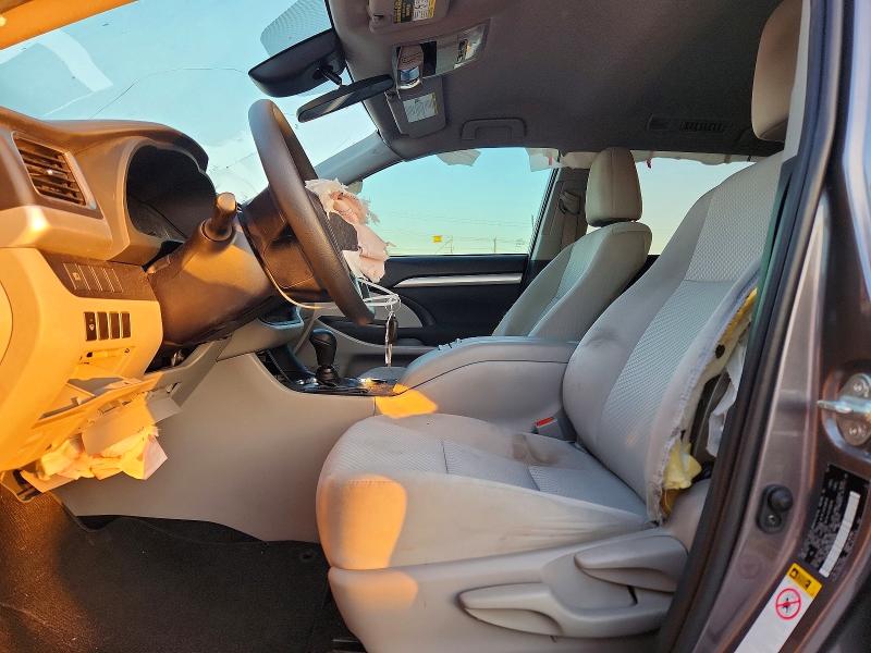Photo 7 from auction – 2019 TOYOTA HIGHLANDER with VIN 5TDZARFH6KS056689