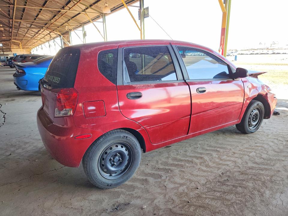 Photo 3 from auction – 2007 CHEVROLET AVEO BASE with VIN KL1TD66667B706007