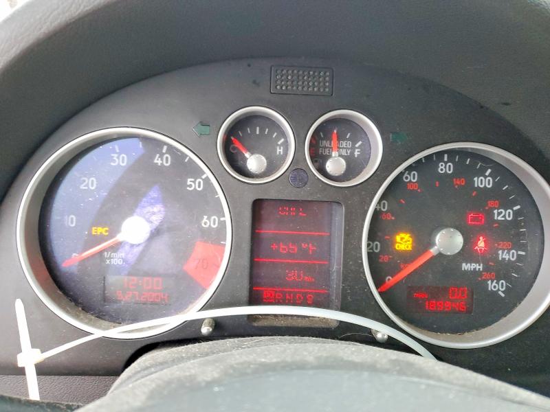 Photo 9 from auction – 2006 AUDI TT with VIN TRUPD28N061009658
