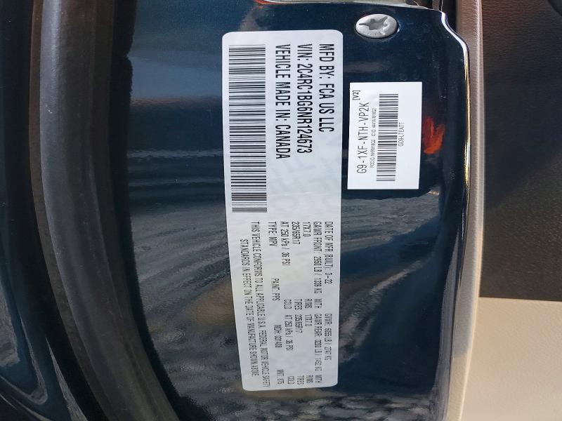 Photo 14 from auction – 2022 CHRYSLER PACIFICA T with VIN 2C4RC1BG6NR124673