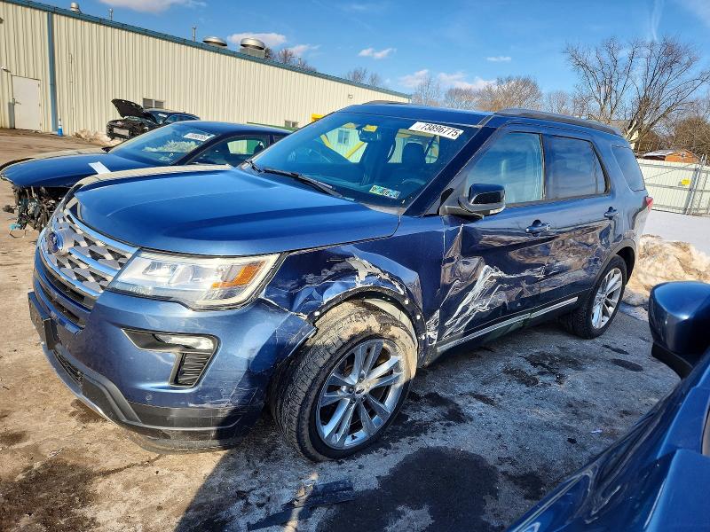 FORD EXPLORER X 2018 with VIN 1FM5K8D83JGB25531 - Photo from auction