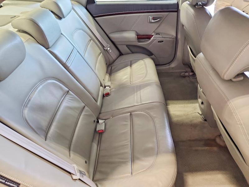 Photo 10 from auction – 2007 HYUNDAI AZERA SE with VIN KMHFC46F47A178191